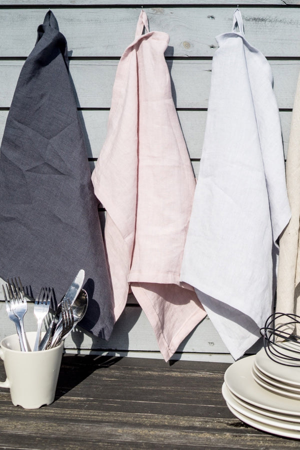 Organic Kitchen Towels Set Quick Dry Basic Kitchen Towels Multiple Colors