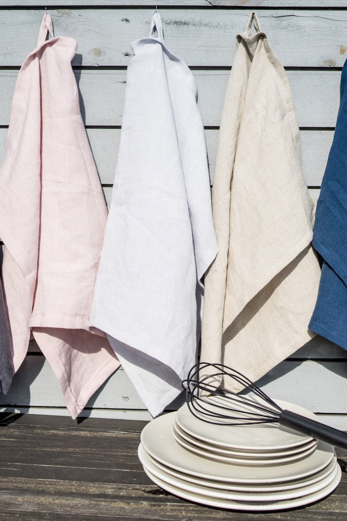 Organic Kitchen Towels Set Quick Dry Basic Kitchen Towels Natural 003