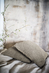 Waffle Weave Cushion Covers from Linen Back 2 Linen Back2Linen