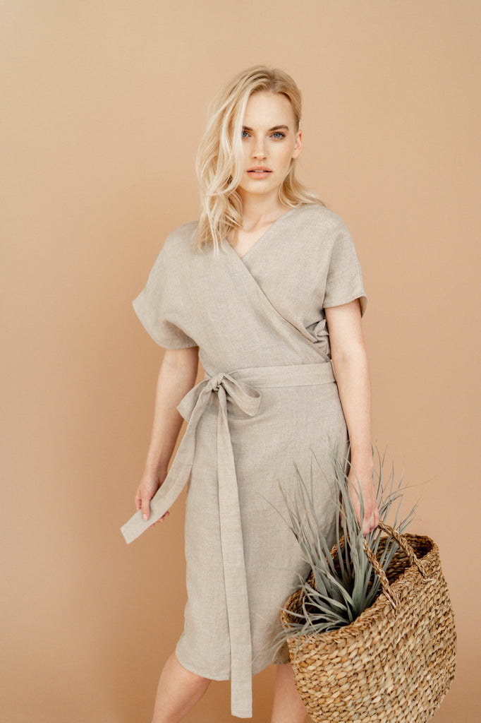 Linen Kimono Dress Plus Size | Back 2 Linen Back2Linen Linen Kimono Dress Plus Size | Back 2 Linen Back2Linen
