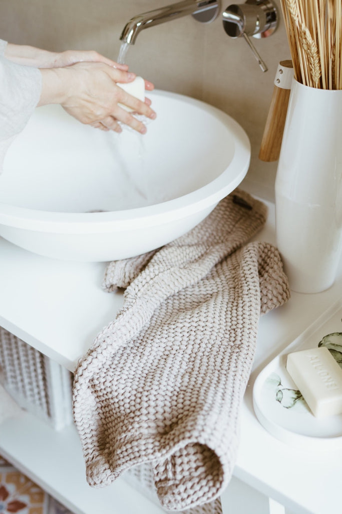 Linen Waffle Towels