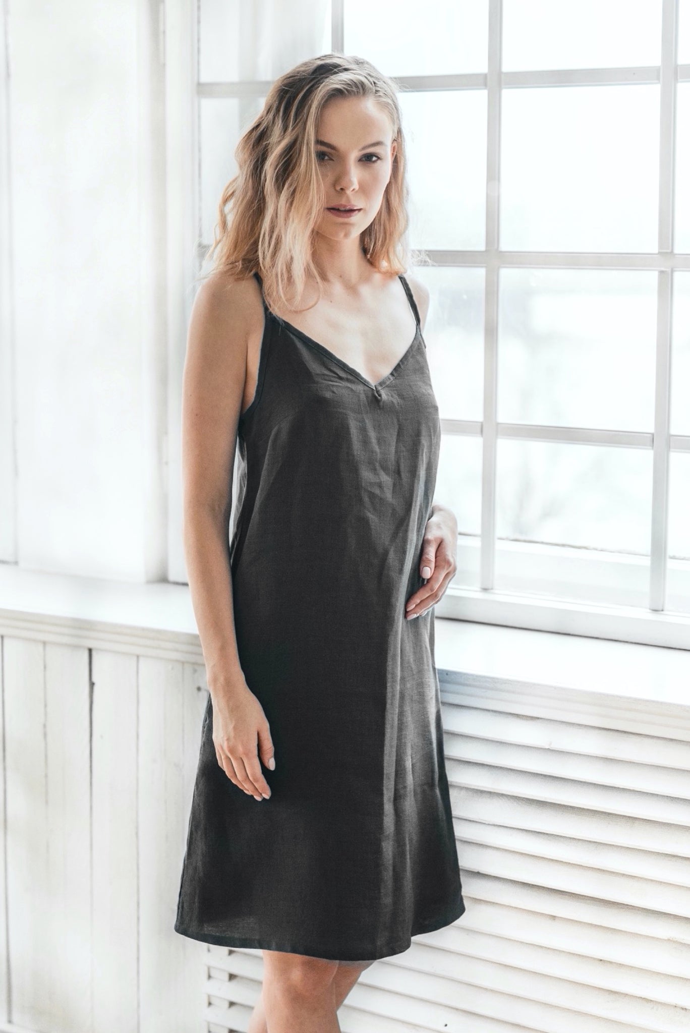 Natural Nightgown from 100% Linen